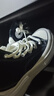 匡威（Converse）男鞋女鞋 Run Star 復古時(shí)尚厚底增高休閑鞋高幫帆布鞋 A00869C 38.5 曬單實(shí)拍圖