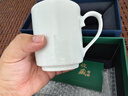 金鑲玉黃守良老師手作 景德鎮(zhèn)陶瓷家用辦公喝茶杯影青瓷水杯帶蓋禮盒裝 景德鎮(zhèn)富春山居浮雕辦公杯 曬單實(shí)拍圖