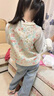 迪士尼女童秋裝2025新款套裝兒童漢服國風(fēng)新中式三件套春秋季小女孩古風(fēng) 花色【襯衫+馬甲+牛仔褲】三件套 140 cm 曬單實拍圖