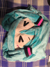 萌羽（moeyu）初音未來(lái)多功能連帽空調毯IP聯(lián)名卡通動(dòng)漫周邊miku小抱枕柔軟披肩 初音未來(lái)-多功能空調毯 均碼 曬單實(shí)拍圖