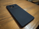京武 適用VIVO X80手機(jī)殼防摔包邊鏡頭X80手機(jī)套磨砂防滑硅膠套時(shí)尚簡(jiǎn)約商務(wù)軟殼手機(jī)保護(hù)殼男款 VIVO X80（V2183A）黑色直邊磨砂軟殼 曬單實(shí)拍圖