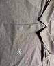 始祖鳥（ARC'TERYX）Kadem Polo Logo 男款輕量防曬速干透氣休閑商務(wù)短袖T恤Polo衫 Black Heather/黑灰色 M （70kg-80kg）尺碼偏大 曬單實拍圖