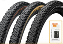 Continental馬牌公路自行車越野騎行外胎Terra Trail防刺折疊輪胎瓜車700*40C 折疊胎(散裝)700x35C-黑色 曬單實拍圖