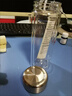 胖東來品質(zhì)保溫杯家用水杯廣告茶杯雙層大容量玻璃杯男士便攜透明 鋼本+茶隔350ml 曬單實拍圖