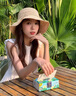 艾柔丹夏季新款小飛袖白色連衣裙女裝甜美初戀寬松時(shí)尚過膝女士長(zhǎng)裙子 白色 M 曬單實(shí)拍圖