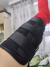 脛骨骨折固定支具用小腿骨折護具固定下肢扭傷夾板術(shù)后固定器脛腓 黑色（1個(gè)） 脛腓骨支具S碼(腿圍32-37cm) 曬單實(shí)拍圖