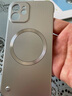 芒度適用iPhone蘋(píng)果12手機殼散熱無(wú)邊框12Pro磁吸MagSafe無(wú)線(xiàn)充12ProMax簡(jiǎn)約磨砂抗指紋金屬漆男保護套 金屬漆磁吸【鈦銀色】超薄無(wú)邊框 iPhone 12 曬單實(shí)拍圖