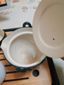 南山先生 黑陶快客杯一壺兩杯便攜式旅行茶具竹制茶盤日式陶瓷功夫茶具 漢禪一壺二杯＋茶盤＋布袋 5件 曬單實拍圖