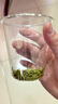 空座汀耐熱玻璃泡茶杯直覺杯竹木蓋雙層茶水分離杯子男女居家辦公花茶杯 普通款 450ml 曬單實拍圖