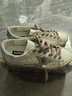 Golden Goose x 易烊千璽共創(chuàng)聯(lián)名系列 銀尾經(jīng)典款Super-Star鞋履GGDB 白色/銀色女款 38 曬單實拍圖