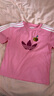 阿迪達(dá)斯（adidas）童裝25夏季女小童《我的世界》聯(lián)名三葉草運(yùn)動(dòng)短袖套裝JZ9943 曬單實(shí)拍圖