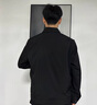 石末（SHIMO）高端品牌夾克男2025秋冬新款爸爸裝商務(wù)行政茄克外套抗皺休閑上衣 藍(lán)色春秋款【品牌男裝 空運(yùn)特快】 XL （130-155斤） 曬單實(shí)拍圖