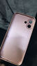 皮殼士 適用蘋(píng)果16Pro手機殼鏡頭全包防摔iphone15promax小清新金屬漆玻璃小龍文藝風(fēng)輕奢高端女款保護套 金屬漆玻璃-神秘黑+五葉手繩 蘋(píng)果16 曬單實(shí)拍圖