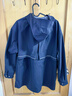 Rapido【新品】靂霹道25春夏女防潑水拒油易去污中長(cháng)風(fēng)衣夾克CP5139U01 藏青色 L 165/88A 曬單實(shí)拍圖
