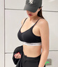 運(yùn)動內(nèi)衣女小胸聚攏無鋼圈背心收副乳防下垂無痕可外穿文胸罩套裝 黑色套裝 M 推薦75B 75C 75D的小姐姐 曬單實(shí)拍圖