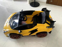 HERO THRIVE兒童電動(dòng)汽車(chē)男女小孩寶寶四輪電瓶車(chē)可坐人自駕遙控搖擺車(chē)可充電 黃色+藍牙音樂(lè )+搖擺遙控+大電瓶 曬單實(shí)拍圖