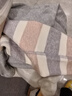 新一步（XINYIBU）純棉保暖內(nèi)衣女士秋冬加厚舒絨棉毛衫條紋抗菌抗靜電秋衣秋褲套裝 1962彩紗紫 2XL 曬單實(shí)拍圖