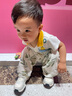 babylove寶寶防蚊褲竹棉山茶紗布夏款褲子?jì)雰和獬鰺艋\褲薄款透氣清涼夏裝 青青味尚酸 100 曬單實(shí)拍圖