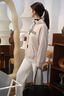 MaxMara 2025春夏女裝抽繩連帽衛衣9941015106 米色 S 曬單實(shí)拍圖