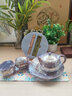 如瓷動人敦煌紫砂茶具套裝整套伴手禮商務(wù)禮品生日禮物男士實用送長輩父親 金銀措-紫砂茶具禮盒裝 4件 父親節(jié)送爸爸老公退休喬遷紀念品 曬單實拍圖