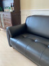 如佐北歐真皮沙發(fā)小戶(hù)型沙發(fā)組合頭層牛皮現代雙人四人客廳沙發(fā) 【精選牛皮】 兩人位 1.5m 曬單實(shí)拍圖