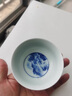境坊間景德鎮(zhèn)主人杯家用個人茶盞杯仿古青花陶瓷主人杯功夫茶具品茗杯 山水青花碗杯主人杯 禮盒裝 曬單實拍圖