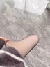 佰姿緣黑色絲襪光腿神器女黑透膚秋冬加厚裸感單層假透肉春秋打底連褲襪 【一條裝】黑透膚連腳 均碼 80克無絨款【適合20-30℃】 曬單實拍圖