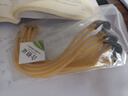 雷佰 2卡球皮筋組6股卡珠彈弓皮筋乳膠管防滑紋皮兜雙股彈弓配件 【1745】2卡4股皮筋組（3付） 加長(zhǎng)款 曬單實(shí)拍圖