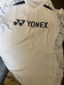 YONEX尤尼克斯羽毛球服女款快干短袖運(yùn)動(dòng)服專業(yè)比賽服210015BCR白色O 曬單實(shí)拍圖