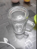 德國(guó)進(jìn)口品質(zhì)東海天然原石原礦水晶杯大容量水杯蓋杯把公茶室高端 透明加厚玻璃杯 380ml 曬單實(shí)拍圖