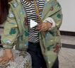 嘟嘟家童裝【一衣多穿】男童戶外服春季寶寶搖粒絨外套男女童戶外防風衣 豆綠色 120 曬單實拍圖