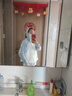 Simboo2025新款夏季upf50+防曬衣女披肩薄款防紫外線防曬服運動外套上衣 KY1777S霜云白/淺蘭灰-女 L 曬單實拍圖