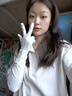 夏季防曬袖套女防紫外線(xiàn)冰絲手套防滑觸屏護臂袖戶(hù)外運動(dòng)透氣冰袖 氣質(zhì)灰【加長(cháng)一體防曬掌心鏤空】 均碼 1雙 曬單實(shí)拍圖