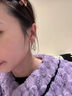 伊燦四葉草長(cháng)款顯臉瘦耳墜女耳釘無(wú)耳洞耳夾通勤耳環(huán)2025新款爆款耳飾 四葉草長(cháng)款顯臉瘦耳夾 曬單實(shí)拍圖
