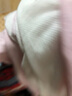 全棉時(shí)代兒童睡衣男女童抗菌針織家居服套裝 樹莓紫 130  曬單實(shí)拍圖