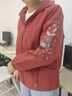 CANDYPRINCE 媽媽春裝外套 2025新款女裝外套 媽媽裝50-60歲洋氣春秋風(fēng)衣外套 651款/橘色-上衣 3XL -(建議121-135斤) 曬單實拍圖