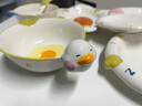 肆月可愛(ài)碗盤(pán)餐具整套陶瓷碗筷碗碟套裝釉下彩餐具禮盒喬遷搬家禮物 1人食16件套【彩色禮盒裝】 曬單實(shí)拍圖