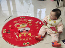 小三月男女寶寶夾棉衣服冬季嬰兒加厚分體兩件套裝棉衣棉褲冬裝棉服外穿 A107套裝小兔粉 80碼，建議18-21斤 曬單實(shí)拍圖