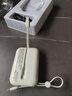 ZUZG【3C認證丨可上飛機】】質(zhì)幾充電寶超級快充小巧迷你便攜可上飛機自帶線移動電源適用蘋果華為小米 【云朵白】1萬毫安丨超級快充丨自帶雙線丨電量數(shù)顯 曬單實拍圖