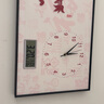 小小畫(huà)鐘福字萬(wàn)年歷電子鐘表掛鐘客廳新中式餐廳裝飾畫(huà)日期溫度表掛墻時(shí)鐘 BG3565 【日期萬(wàn)年歷】 31英寸 80*40cm【單身公寓選擇】 曬單實(shí)拍圖