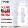 華為原裝手表表帶適用WATCH GT3 GT3Pro典藏版/WATCH FIT 2/WATCH FIT 3/WATCH GT2/FIT 4腕帶 陶瓷釘扣氟橡膠表帶-冰晶藍(lán)-20mm接口【盒裝】 曬單實(shí)拍圖