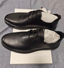 百麗男鞋商場(chǎng)同款牛皮革商務(wù)休閑皮鞋7GM01CM1 黑絨里 42 曬單實(shí)拍圖
