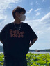 至濤夏季套裝搭配美式潮牌純棉短袖t恤男寬松潮流日系工裝短褲兩件套 T444白【短T】 XL 曬單實拍圖