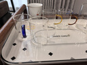 丕格家居耐高溫玻璃水杯帶把手水杯牛奶杯男泡茶茶杯女家用水杯套裝禮物 200ml*6整箱 曬單實(shí)拍圖