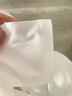 NOME白色純棉長袖T恤內(nèi)搭女秋季寬松圓領(lǐng)純色打底衫女 白色 M 曬單實拍圖