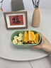 科羅恩日式雙層飯盒便當(dāng)盒可微波爐加熱密封可分格上班族保溫餐盒 綠色1層800ml 曬單實(shí)拍圖