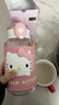 Hello Kitty凱蒂貓兒童卡通吸管杯幼兒園水杯帶大容量夏女孩庫若米tritan學(xué)生 吸管杯】720ML粉色凱蒂貓 曬單實(shí)拍圖