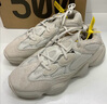 阿迪達斯Yeezy500白天使男女時(shí)尚休閑鞋ID5114 UK9.0碼43 曬單實(shí)拍圖