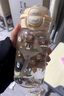 聚莜家可愛(ài)小狗塑料水杯女生高顏值杯子可愛(ài)雙蓋雙飲吸管杯便攜夏天水杯 白色狗狗派對(duì)星球600ml 曬單實(shí)拍圖