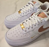 耐克NIKE七夕禮物 女空軍一號 AIR FORCE 1運動鞋 CZ0270-103白粉37.5 曬單實拍圖